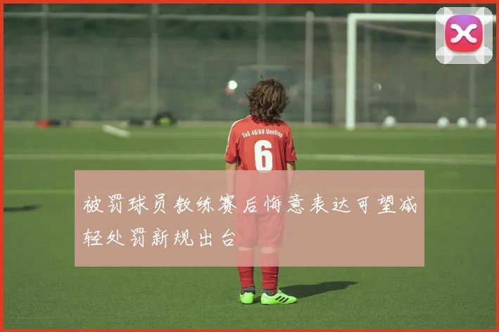 被罚球员教练赛后悔意表达可望减轻处罚新规出台
